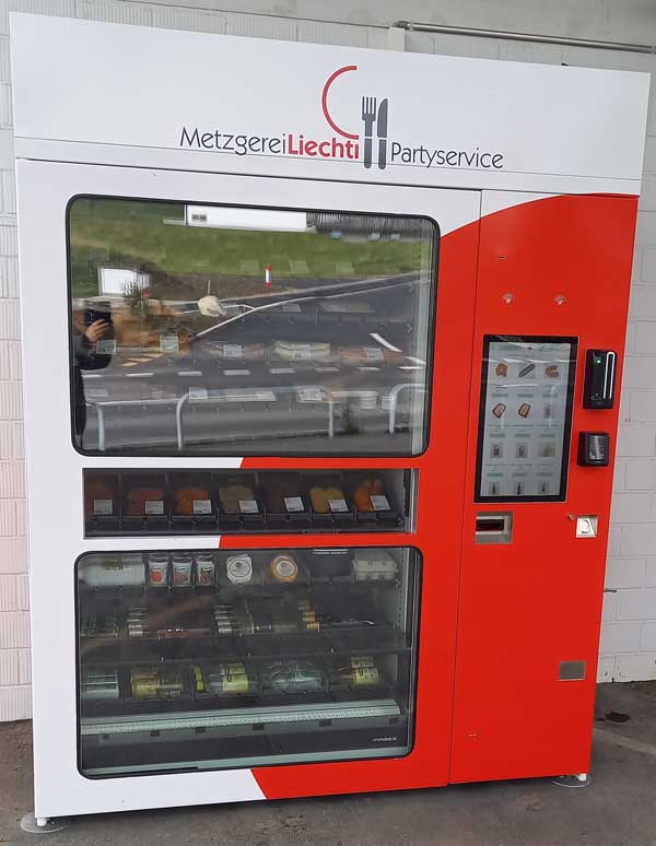 24 Stunden Fleisch Automat Metzgerei Liechti Uesslingen